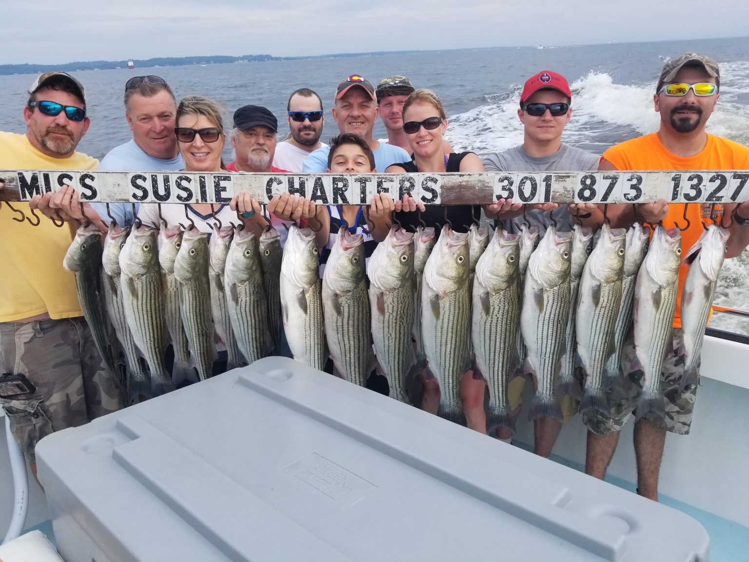 2023 Spring-Summer Chesapeake Bay Rockfish Fishing Season - Miss Susie ...