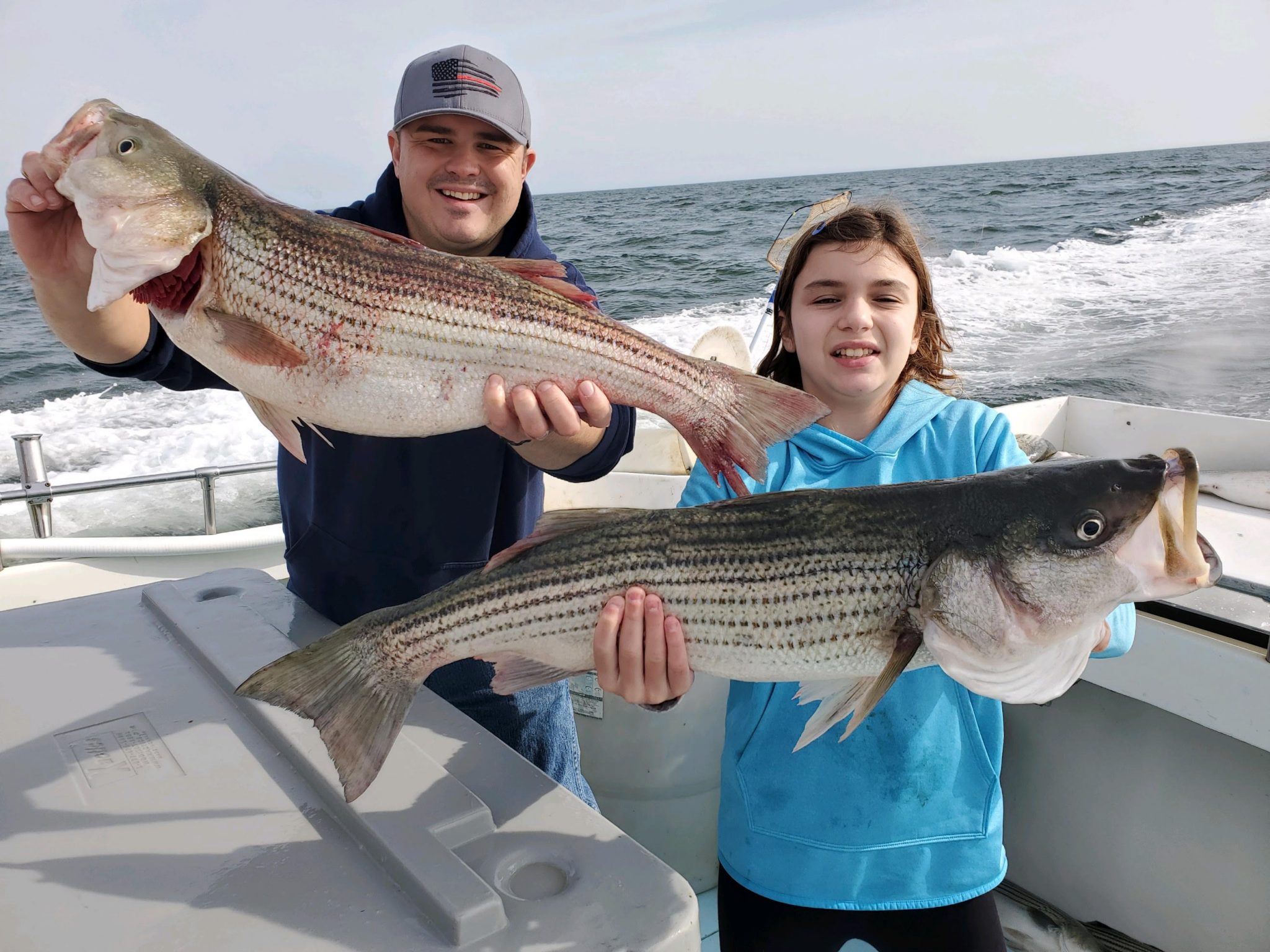 2022 Fall Chesapeake Bay Rockfish Charter Fishing Miss Susie Charters