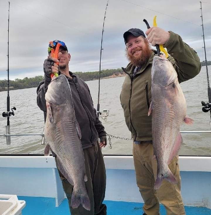 Blue Catfish fishing charters on the Potomac Miss Susie Charters