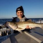 best Chesapeake Bay rockfish charter for light-tackle live lining for Rockfish