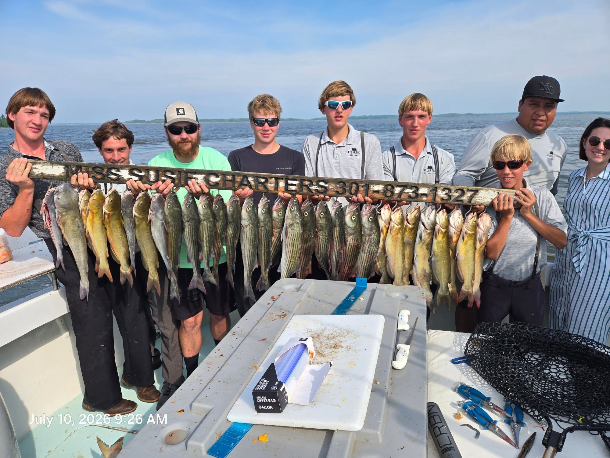 catching limit of rockfish daily