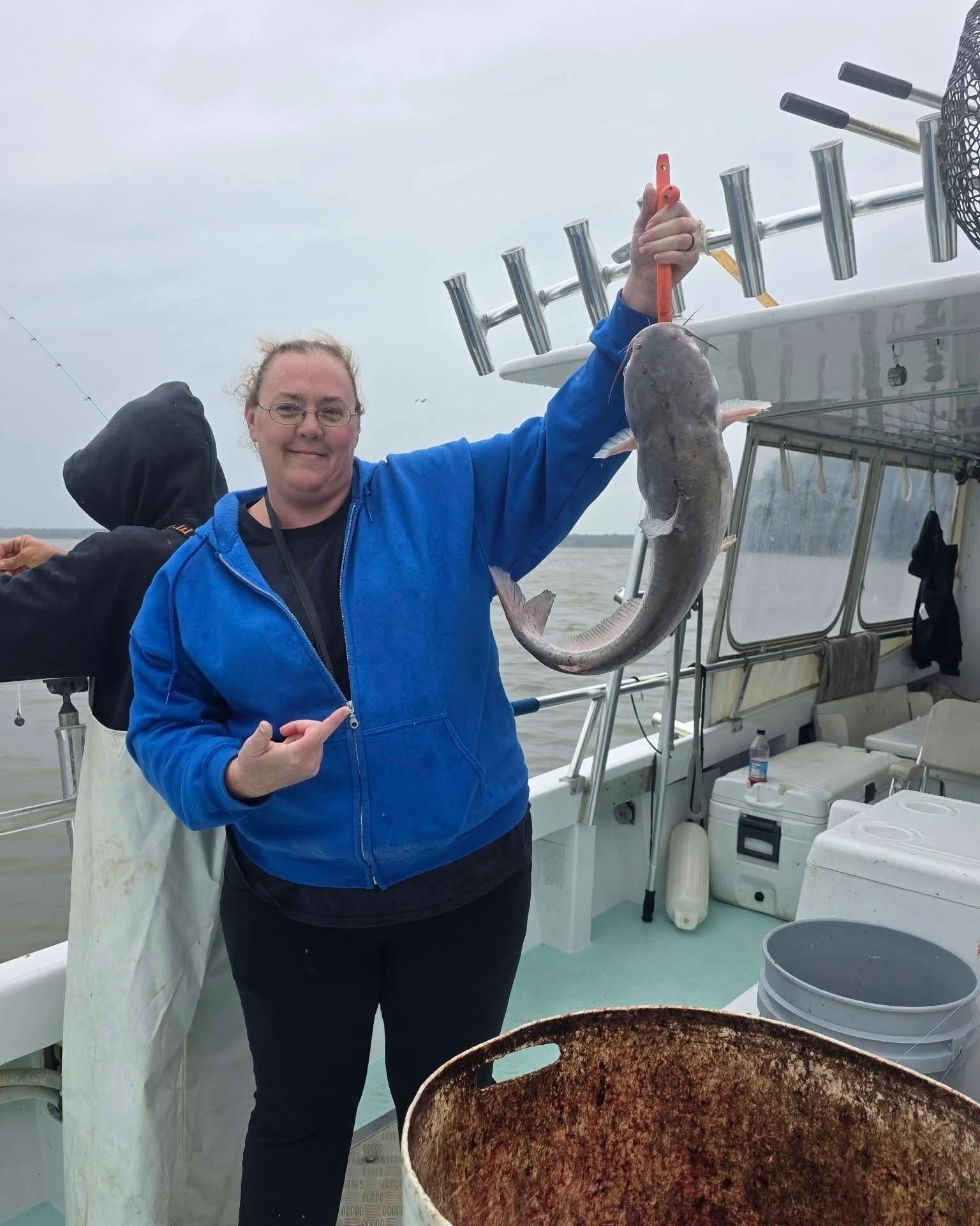 Blue Catfishing Charters out of Ft Washington MD