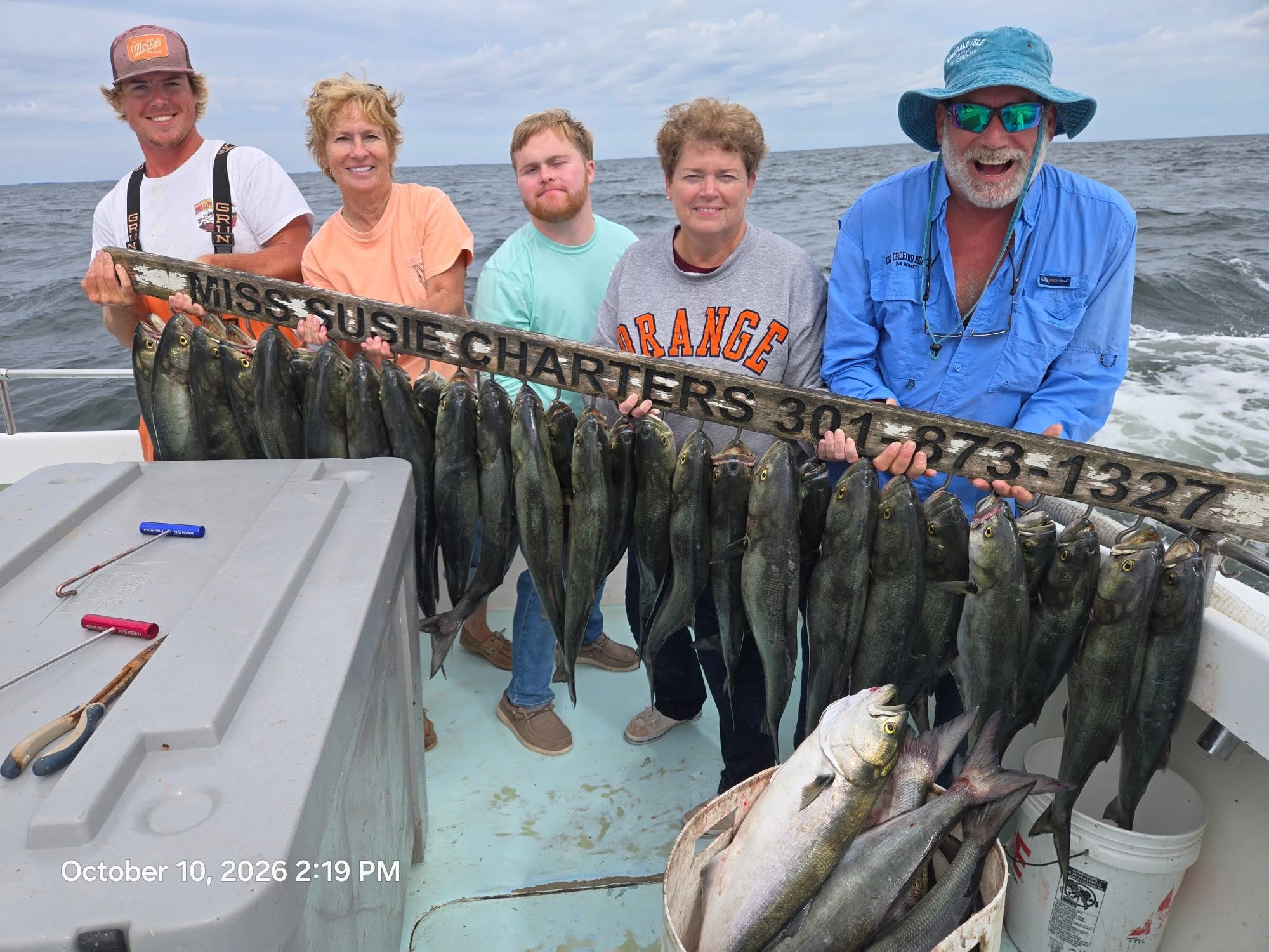 Chesapeake Bay Charter Fishing for Blue Fish